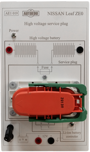 High Voltage Source Safe Disconnection Educational Trainer