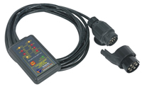 VOSA Approved 13 Pin Towing Socket Tester