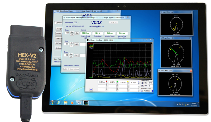 Hickleys VCDS VAG Specialist Diagnostics