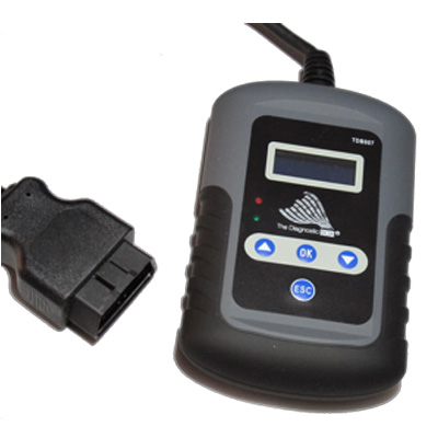 **Brand New** <br>
TDB007 Peugeot and Citroen Pin Code Wizard<br>
The TDB007 Peugeot and Citroen Pin Code Wizard is a simple and easy device to extract the pin code from a range of vehicles. It can read the pin code from the ECU memory of all Engine Control Units, Sagem, Johnson Controls and Valeo BSI units.<br>
The device has two modes of operation :-<br>
Working Key Mode : The device can read the pin code from the vehicle immobiliser BSI memory when a working key is available, within 5 minutes.<br>
Lost Key Mode : The device can read the pin code from the vehicle immobiliser BSI memory when there are no working keys, the time taken depends on the vehicle type and system, but typically takes between 15 and 90 minutes.<br>
The TDB007 has a small backlit LCD display, small keypad to navigate the menu, a rear magnet to aid testing and secure the device when working under the bonnet/hood, an OBD Connector and cable and an additional cable/connectors for working with vehicles that do not have CAN BUS located within the OBD Diagnostic connector.<br>
Applications :-<br>
The device can work on all Peugeot and Citroen based models from 2001 to 2015 as listed in the applications guide on our web site. The applications are updated on a regular basis, so please always refer to the latest version to ensure you have the up to date information before you attempt to read the pin code.<br>
The device works on vehicles from 2005/2006 using the OBD port if CAN bus is available at the vehicle OBD connector, however for vehicles prior to this a direct connection can be made to the engine ECU connector CAN wires to enable communication with the BSI immobiliser ECU.<br>
The device will only work on Peugeot and Citroen derived models, and cannot read the pin code on Fiat or Toyota derived models such as the 107, C1 and Scudo as examples.<br>
The device is protected by international copyright laws and Patent Pending status for its unique design and software.
