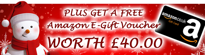 FREE Amazon £40 E-Gift Voucher