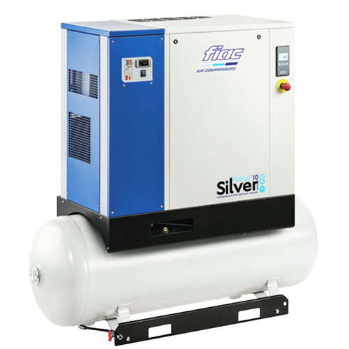 Silver Screw Compressor c/w Refrigerated Dryer NS 15 270D