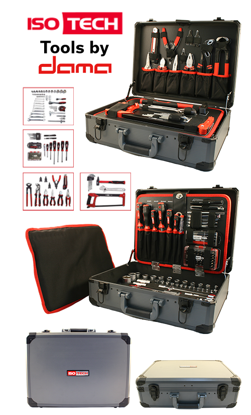 ISOTech by Dama Tool Case With 134 Tools