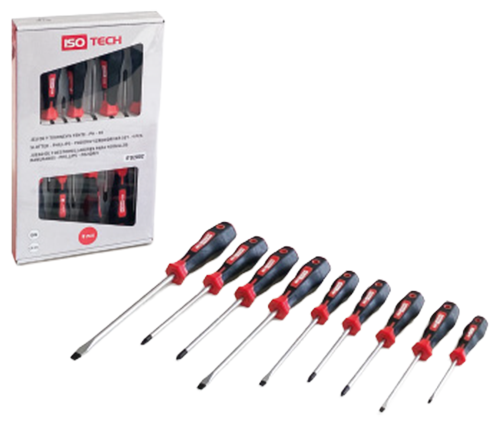 Isotec by Dama 9 Piece Screwdriver Set Isotec by Dama 9 Piece Screwdriver Set