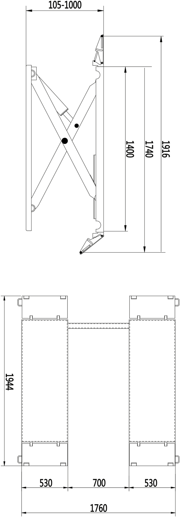 Dama HDM3.0MW Scissor Lift