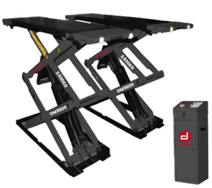 Full height 3.5T scissor lift