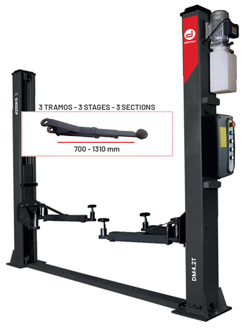 Dama HDM4.2t 2 Post Lift