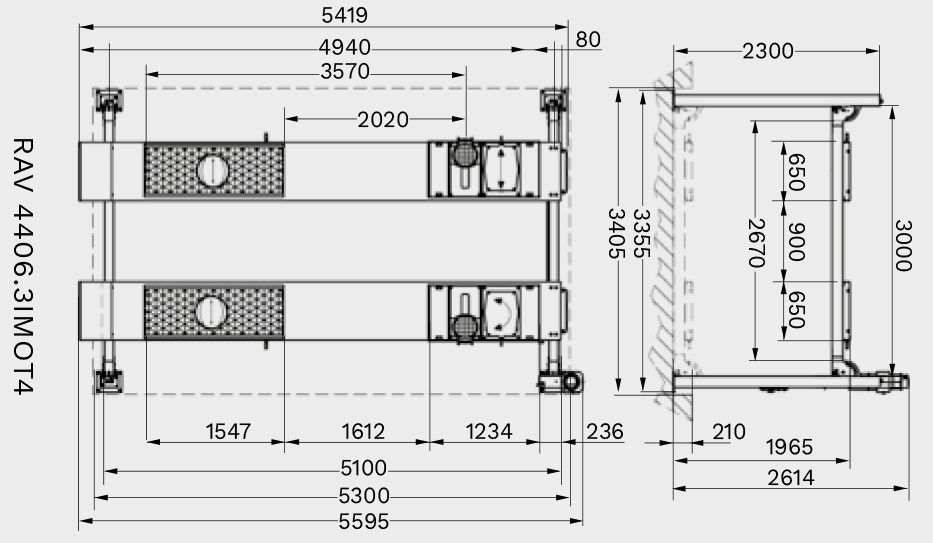 Ravaglioli 4406.3IMOT4 ATL WL